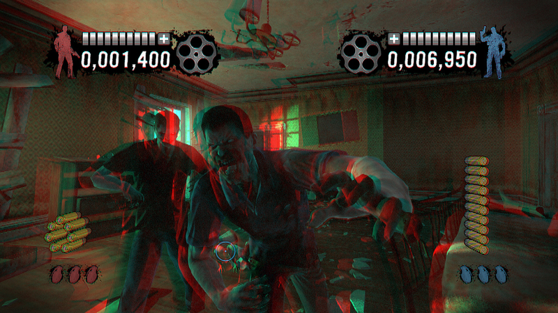 Illustration for article titled Even House of the Dead: Overkill Extended Cut's 3D is Adorably Retro